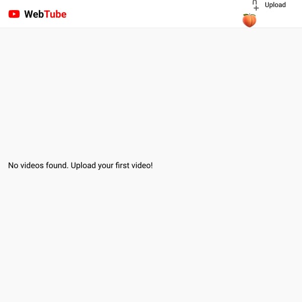 WebTube - Video Sharing Platform