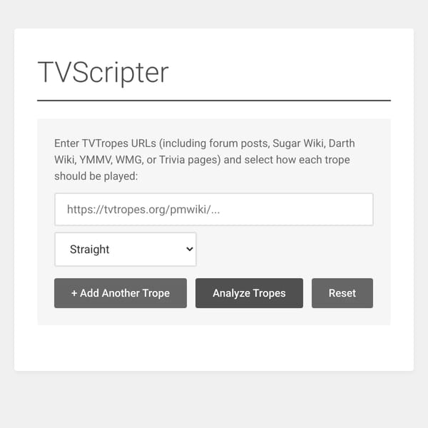 TVScripter