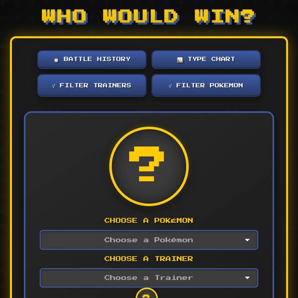 Pokémon Battle Simulator