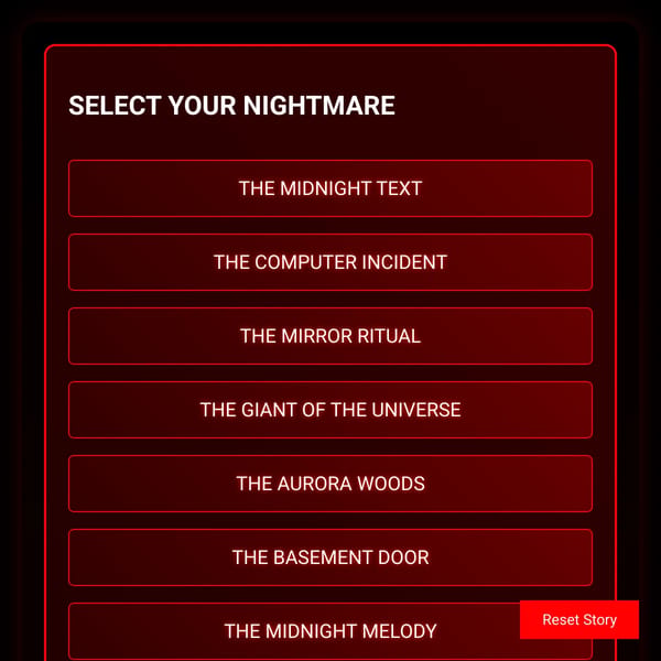 Interactive Nightmare Scenarios