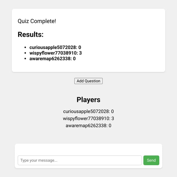 WEBQuiz