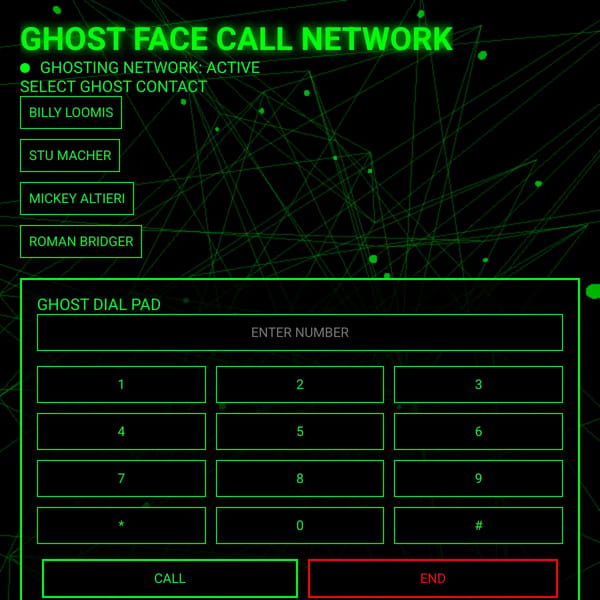 Ghost Face Call Network