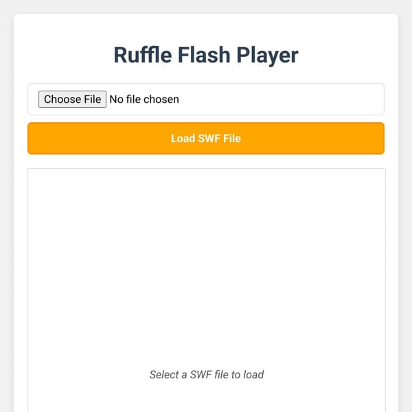 Ruffle Flash Player