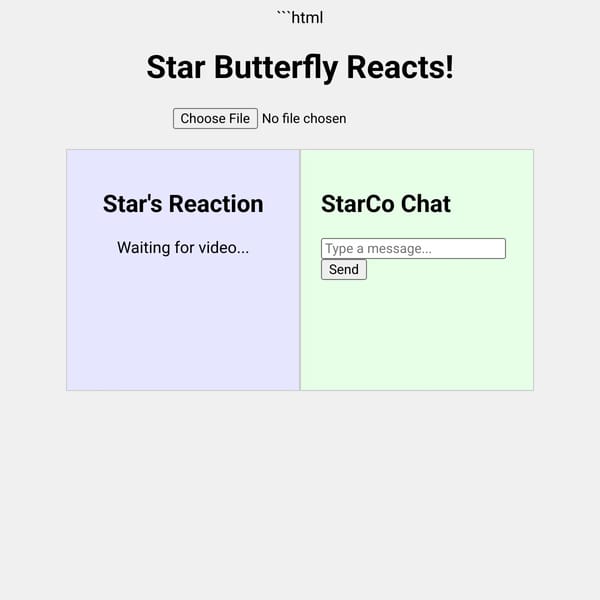 Star Butterfly Reacts!