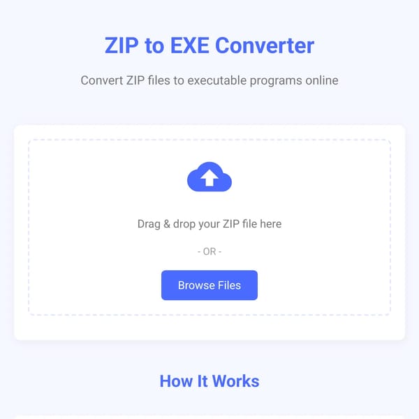 ZIP to EXE  V1