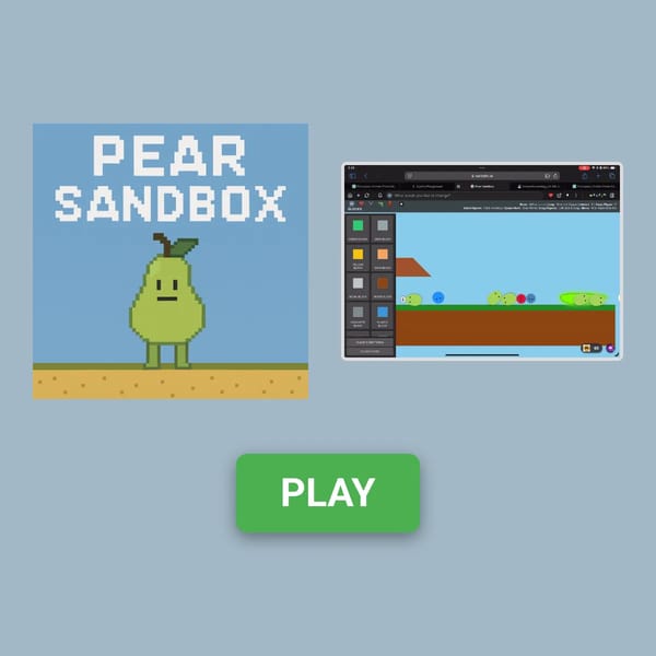 Pear Sandbox
