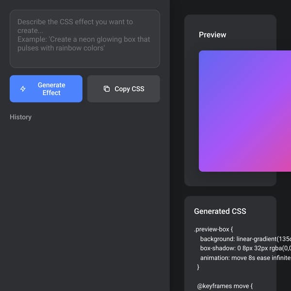 AI CSS Generator