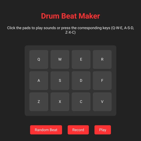 Drum Beat Maker