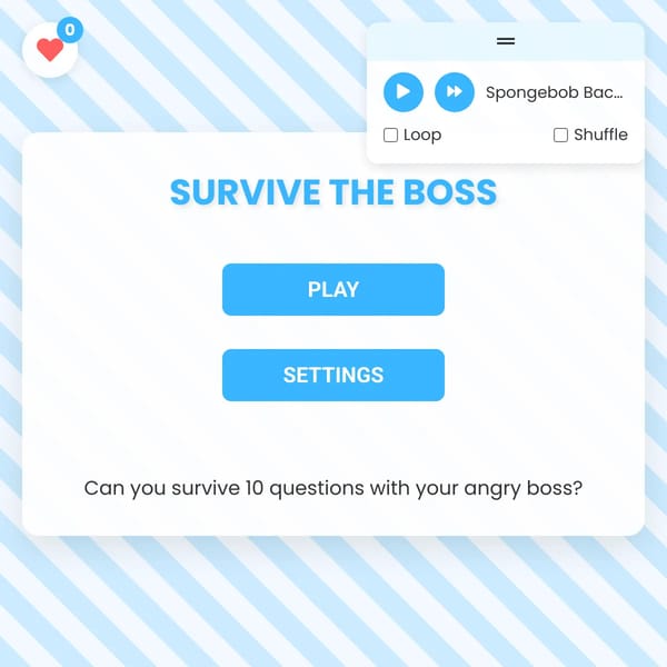 Survive the Boss