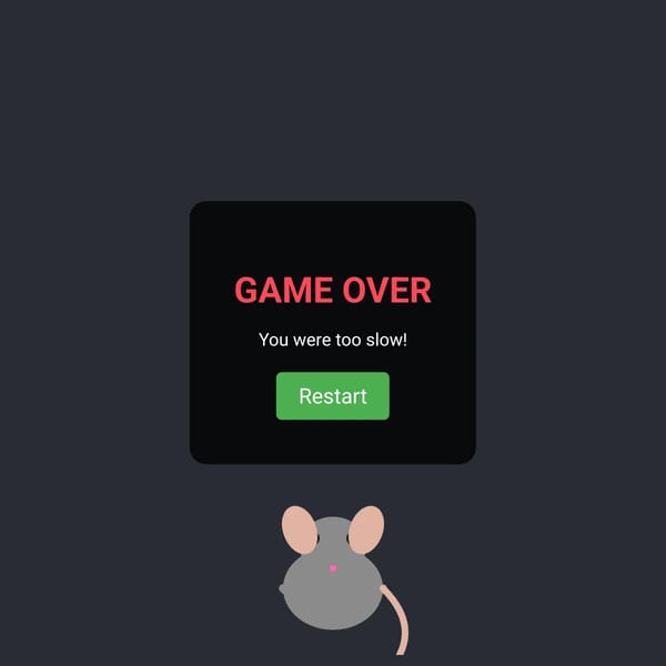 Rat Dance Reaction Game
