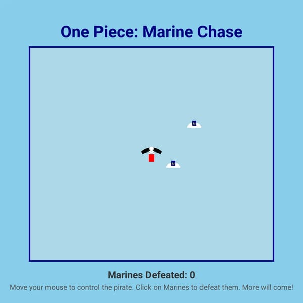 One Piece: Marine Chase