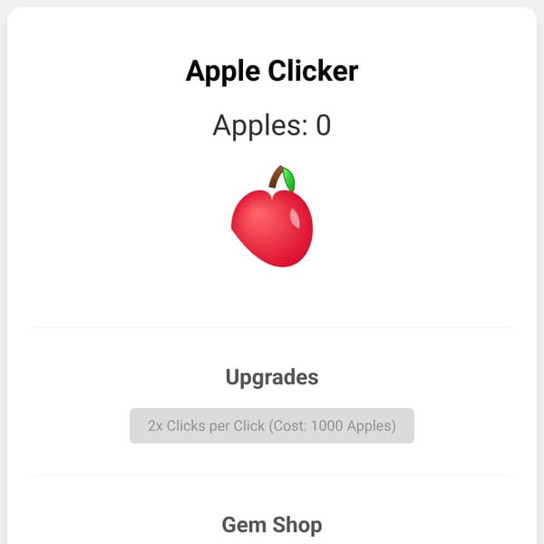Apple Clicker