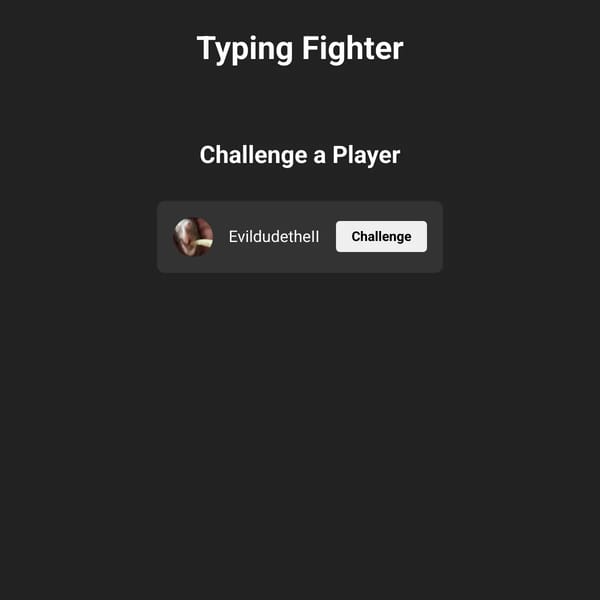 Typing Fighter