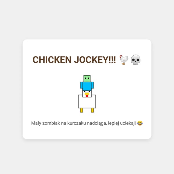 Chicken Jockey