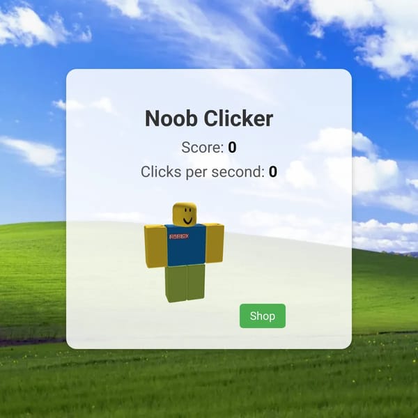 Noob Clicker