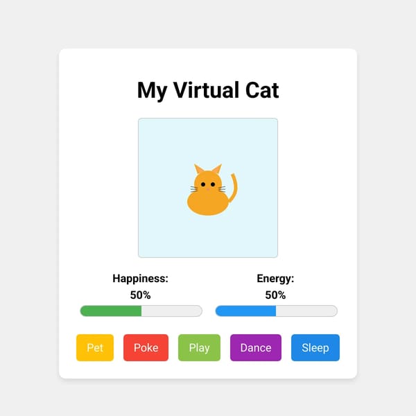 Virtual Pet Cat