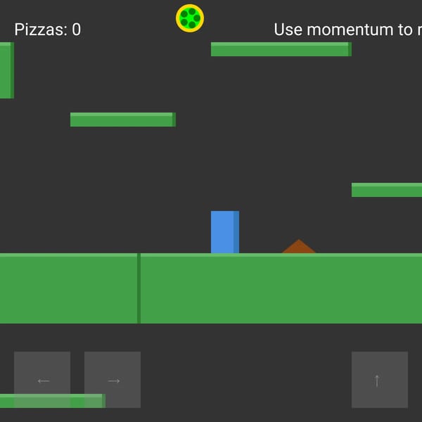 pizza platformer