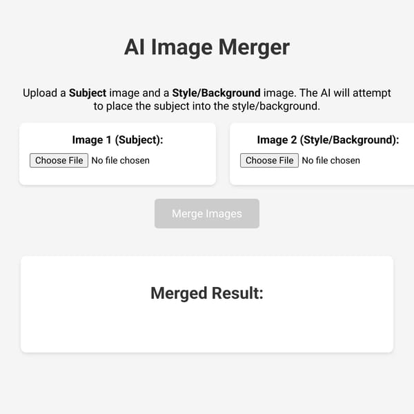 AI Image Merger