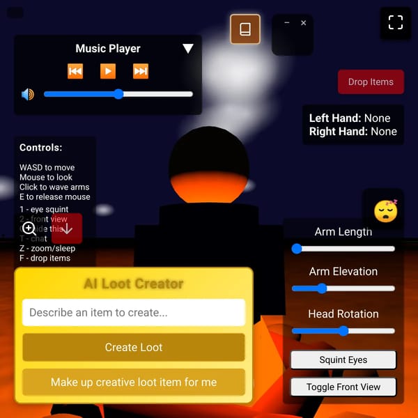 3D Multiplayer Room