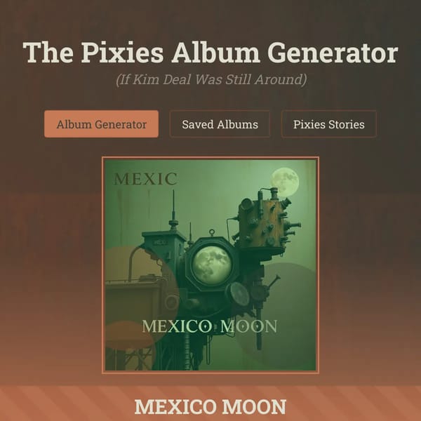 Pixies Album Generator