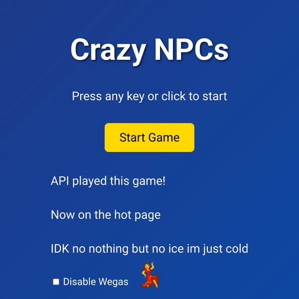 Crazy NPCS