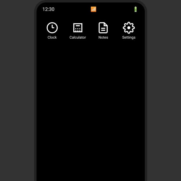 Smartphone UI
