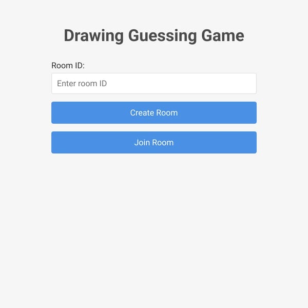 Multiplayer Drawing Guessing Game