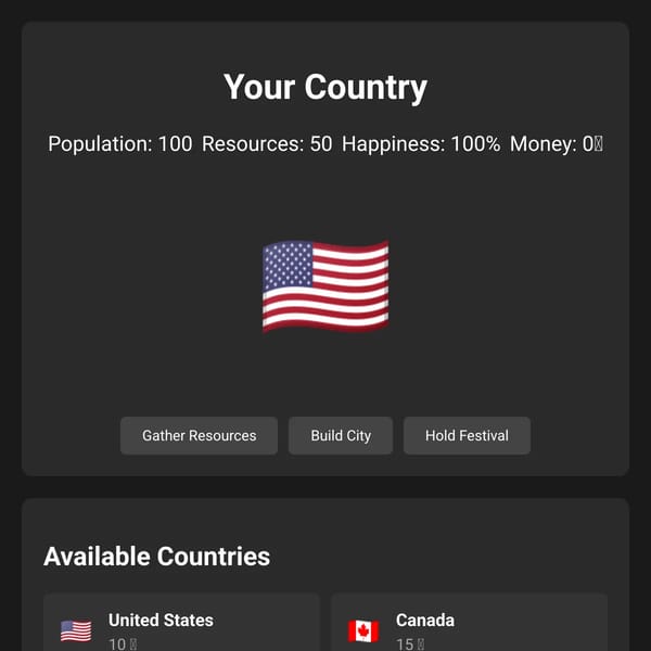 Country Clicker