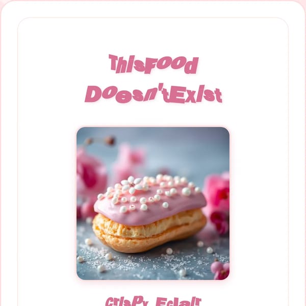 ThisFoodDoesn'tExist