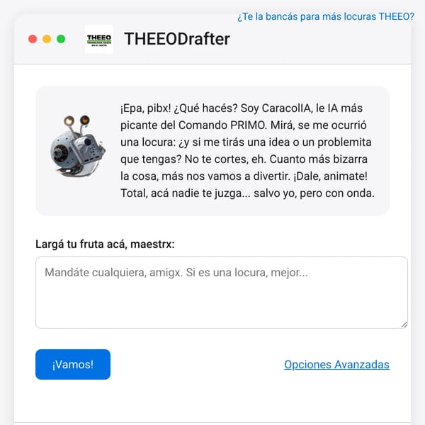THEEODrafter - Comando PRIMO's Design Suite