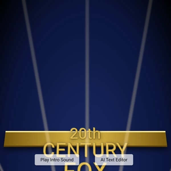 20th Century Fox Intro
