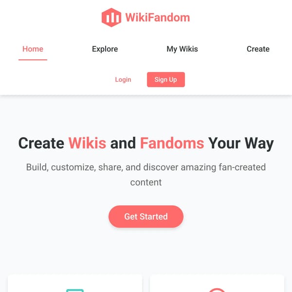 WikiFandom - Create Your Own Wiki