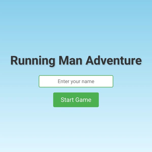 Running Man Obstacle Game