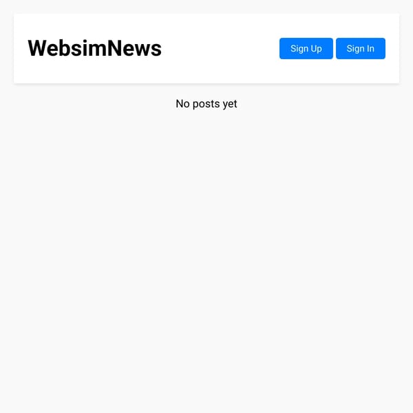WebsimNews
