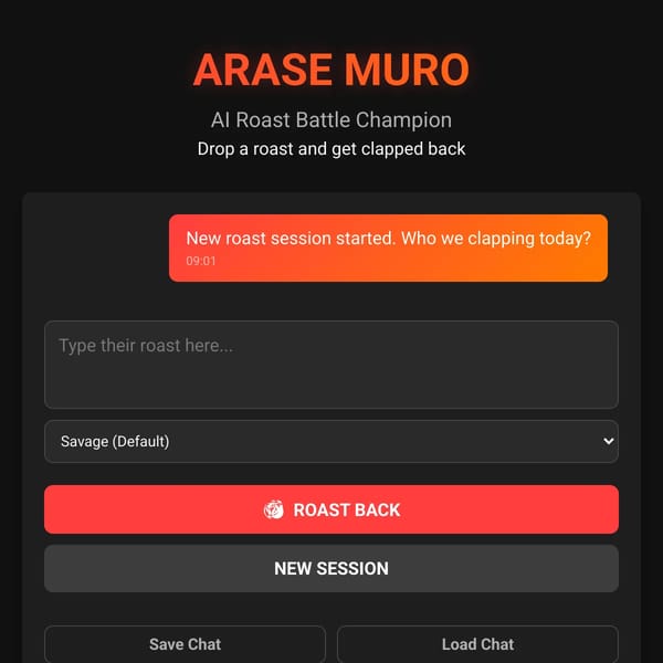 Arase Muro - Roast Battle AI