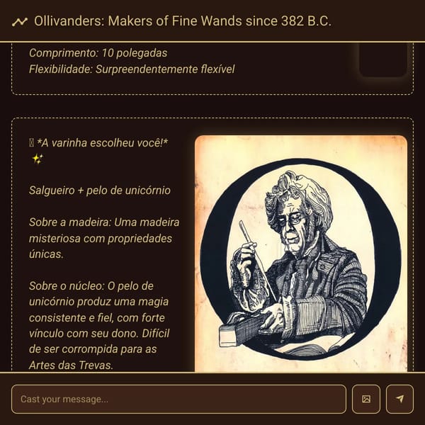 Ollivanders: Makers of Fine Wands since 382 B.C.