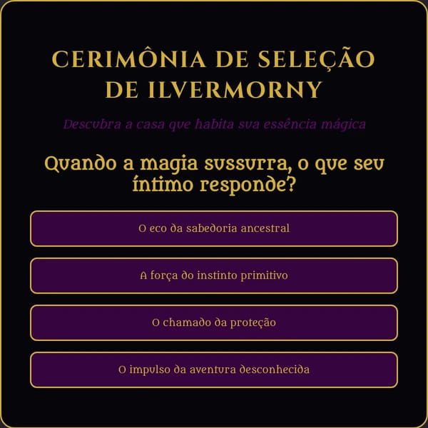 Quiz da Casa de Ilvermorny