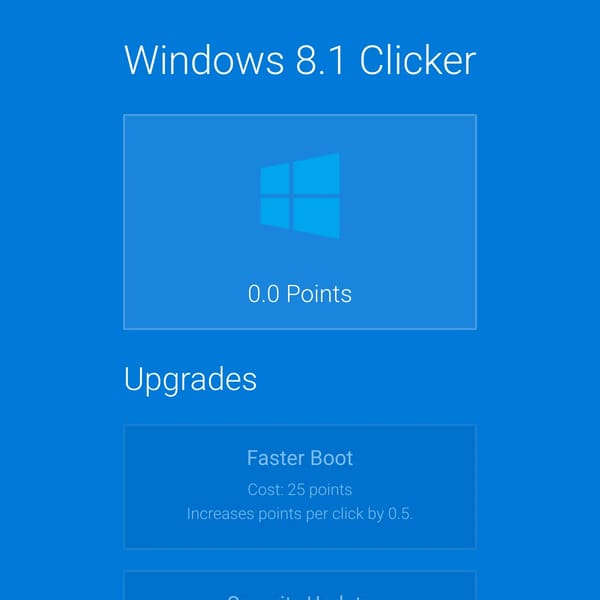 Windows 8.1 Clicker