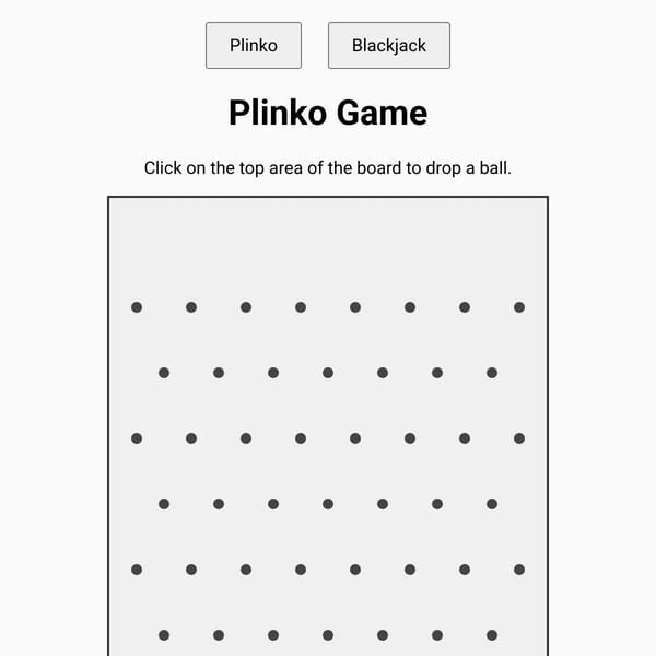 Plinko Game