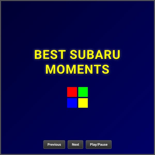 Best Subaru Moments
