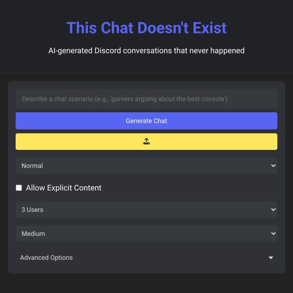This Chat Doesn't Exist