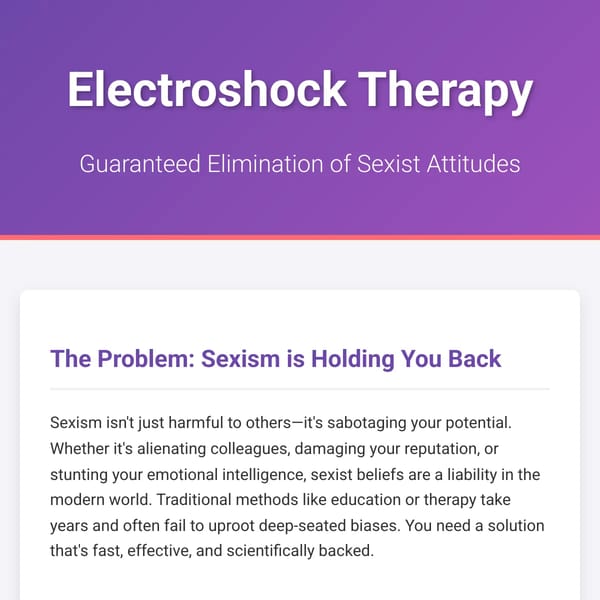 Electroshock Therapy