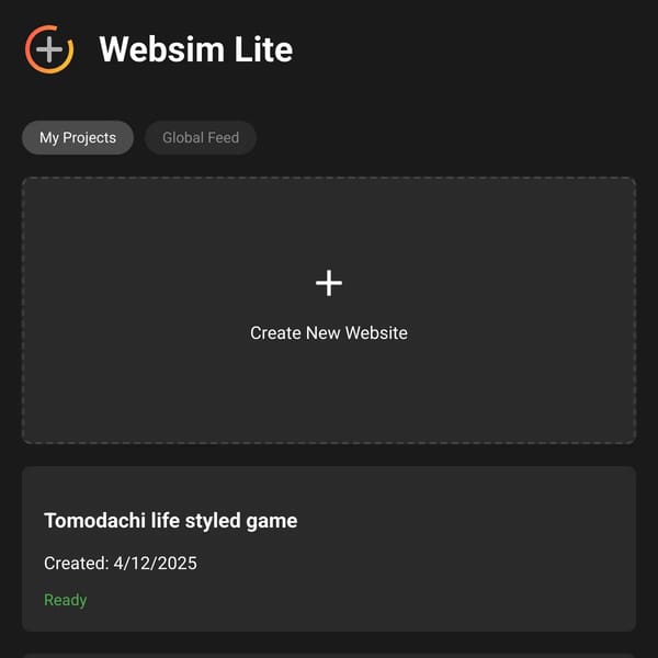 Websim Lite