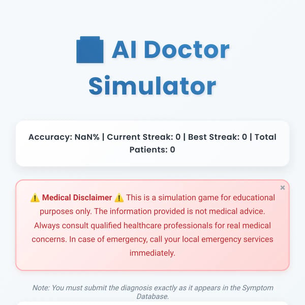Doctor Simulator