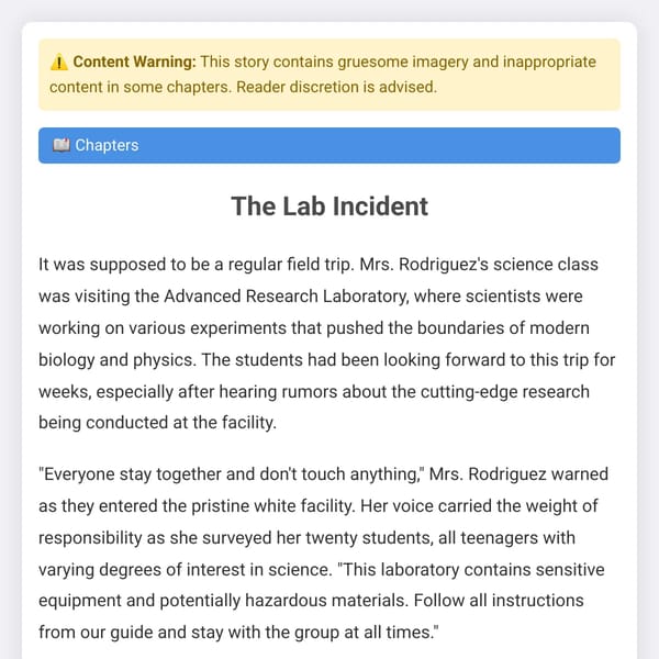 The Lab Incident