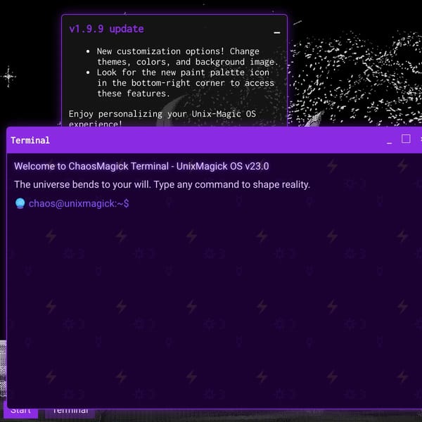 Unix-Magic OS - Chaos Magick Edition[UPDATED]