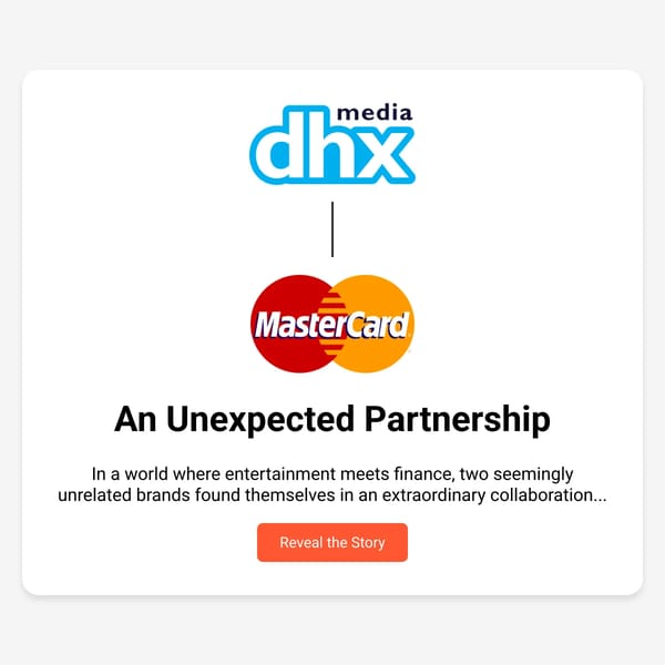DHX Media and Mastercard: An Unlikely Tale