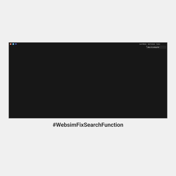 Dear WEBSIM devs, PLEASE FIX THIS ISSUE.