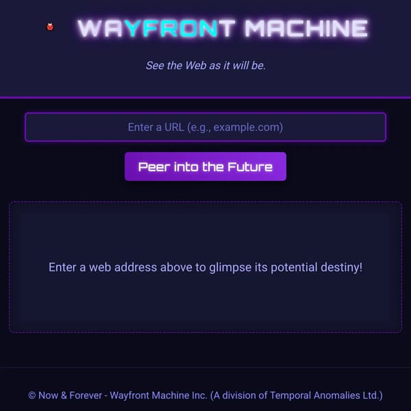 Wayfront Machine
