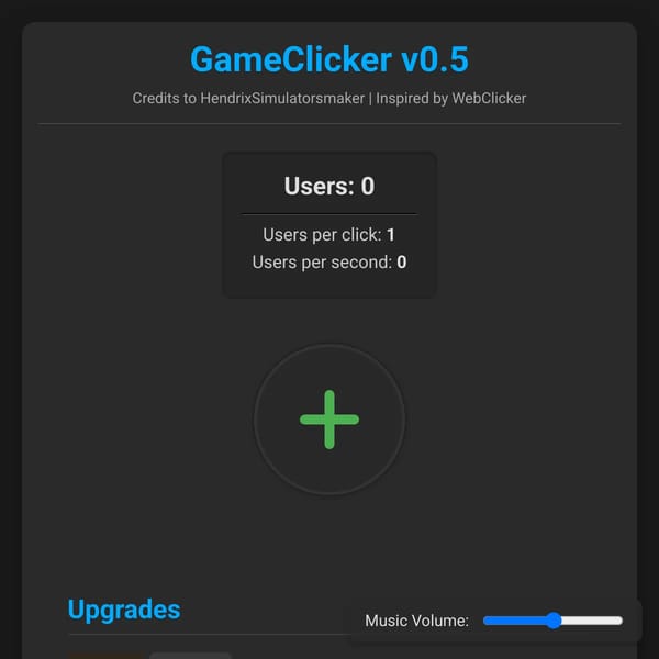 GameClicker V0.5